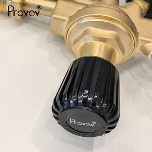 Régulateurs de pression pour bouteilles de gaz, corps de vanne entièrement en laiton, style italien, pour azote, argon, CO2, fabrication sur mesure - Product Image 5