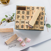 Timbres en bois de haute qualité pour la décoration de carnets de notes de bureau, motifs de timbres de date, timbres de date et de numéro pour le scrapbooking
