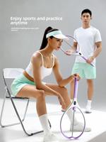Raqueta de Tenis con Luz LED en la Capa Interior, Equipo de Práctica Individual Portátil con Contador, en Oferta
