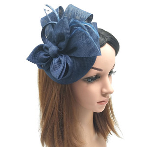 Mujer hecho a mano boda flor fiesta sombreros pluma pelo tocado sombrero - Product Image 1