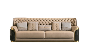 [Karuidi] Bộ <span class=keywords><strong>sofa</strong></span> da màu nâu nhạt cho đồ nội thất phòng khách Trung Quốc thiết kế bằng sáng chế phong cách Châu Âu ghế <span class=keywords><strong>sofa</strong></span> da sang trọng của Ý - Product Image 5