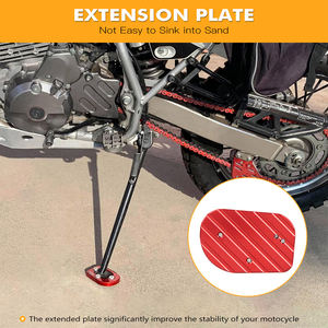 NICECNC Soporte Lateral Ampliado, Placa de Extensión para <span class=keywords><strong>Honda</strong></span> XR650L 1993-2024 2025 <span class=keywords><strong>XR</strong></span> <span class=keywords><strong>650</strong></span> <span class=keywords><strong>L</strong></span> <span class=keywords><strong>XR</strong></span> 650L - Product Image 2