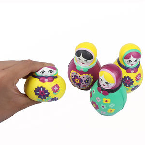 Bambola Matrioska Antistress Profumata a Lenta Risalita, Giocattolo Morbido per Bambini - Product Image 5