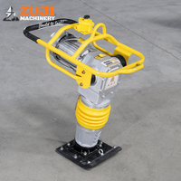Pilonneuse électrique ZUJI HCD125 220V 380V 3kW à tension personnalisable, compacteur de sol, engin de construction