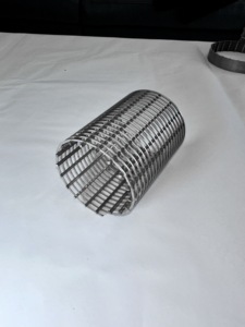고품질 맞춤형 스테인레스 웨지 와이어 상처 잘 스크린 물고기 강 물 섭취 - Product Image 3