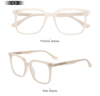 Montures de lunettes élégantes à la mode Lunettes en acétate faites à la main avec des couleurs de mode uniques Montures de lunettes populaires