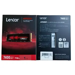 新到货Lexar M.2 2280 PCIe Gen4x4 NVMe 512GB固态硬盘ARES LNM790X速度7400mb/s 1TB 2TB笔记本电脑固态硬盘