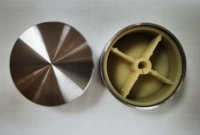 Pièces de haut-parleur, boutons en aluminium 50*18 pour potentiomètre, bouton pour amplificateur de puissance de haut-parleur