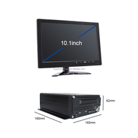 Système de caméra embarquée pour flotte de véhicules HOPE 4 canaux, caméra de voiture 4CH 1080P HDD MDVR, kit enregistreur DVR mobile, caméra latérale pour bus scolaire