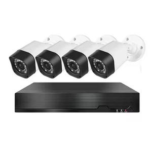 1080P AHD <span class=keywords><strong>DVR</strong></span> Kit đầy đủ màu <span class=keywords><strong>s</strong></span>ắc ánh <span class=keywords><strong>s</strong></span>áng ấm áp 4 kênh không thấm nước trong nhà ngoài trời hệ thống giám <span class=keywords><strong>s</strong></span>át tầm nhìn ban đêm NVR phổ - Product Image 1