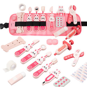 लकड़ी के डॉक्टर नाटक नाटक ने बच्चों के लिए शैक्षिक खिलौने की भूमिका निर्धारित की - Product Image 1