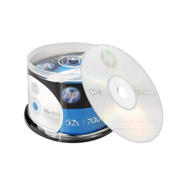 CD-R Blank Discs 700MB 80 Minutes 52X Recycled PC Single Layer OEM Brand Recordable for Data and Music in Stock