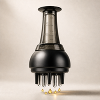 Brosse applicatrice de sérum anti-chute et stimulant la croissance des cheveux, avec distributeur d'huile liquide pour le soin du cuir chevelu et massage du cuir chevelu