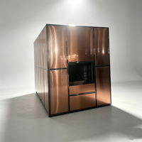 Machine de crémation humaine de style américain certifiée CE avec construction en maçonnerie pour les services funéraires