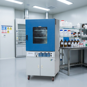 Four de séchage sous vide série TZF-LC/D de 50L à <span class=keywords><strong>930L</strong></span> avec contrôleur LCD programmable, haute pression de vide 250 ℃   Four industriel de laboratoire - Product Image 4