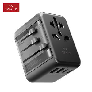 Mini Adaptador de Corriente Universal Multienclume, <span class=keywords><strong>Cargador</strong></span> de Pared de Viaje Seguro con Carga Rápida PD GaN de 35W, Enchufe Integrado con Interruptor para EE. UU., UE, AU, RU, TH - Product Image 2