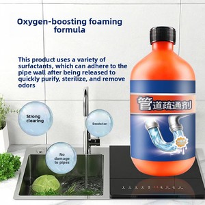 Agente Liquido Sturatubi Red Earth, Elimina Efficacemente gli Ostruzioni, Elimina gli Odori, Grasso da <span class=keywords><strong>Cucina</strong></span>, WC/Orinatoi - Product Image 2