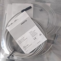 Sensor de Proximidad Original FESTO SME-8M-DS-24V-K-5.0-0E 543863, Interruptor Magnético, Interruptor de Inducción Magnética para Cilindro