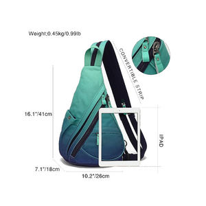 Sac messager pour femme en nylon de haute qualité, petit format, léger, sac à dos de voyage, sac bandoulière, sac à main - Product Image 2