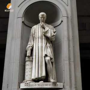 Estatua de Niccolò Machiavelli de Tamaño Real en Mármol, Famosa en Campus Universitarios, Marca MILY - Product Image 6