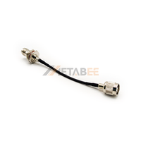 Câble coaxial RF TNC vers TNC RG174 10 cm, câble de raccordement TNC-m vers TNC-f RG58
