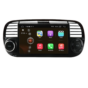 Radio con GPS para coche, 10,0 reproductor <span class=keywords><strong>Multimedia</strong></span> con Android, IPS, DSP, 4GB, 64GB, 1 Din, unidad principal de Audio estéreo, 8 núcleos, Carpla, para <span class=keywords><strong>FIAT</strong></span> 500 - Product Image 1