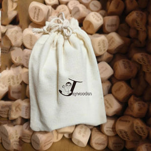 Fabrika özel romantik sevgililer günü ahşap zar tarih gece kararları için Set-çiftler için mükemmel doğum günü hediyesi - Product Image 4