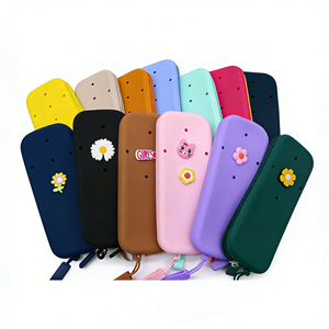 Silicone square Zipper Bag, <b>Small</b> Makeup Bag, Portable Waterproof Storage Bag, New Handbag, Wallet, Card Bag, and Coin <b>Purse</b> - Product Image 1