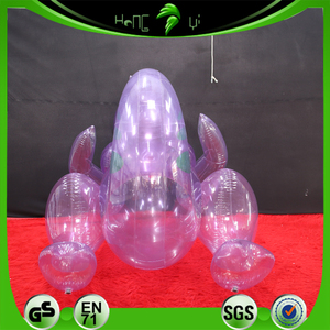 Jouet gonflable transparent en PVC violet <span class=keywords><strong>Goodra</strong></span> Dragon de Hongyi Toy, jouet gonflable transparent <span class=keywords><strong>Goodra</strong></span> Dragon pour collection - Product Image 6