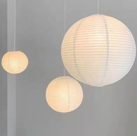 Abat-jour en papier design Atr japonais ampoule E27 éclairage intérieur table chevet lampe japonaise