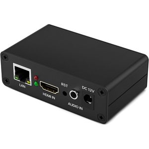 ตัวเข้ารหัสวิดีโอ HDMI Unisheen 1080P60 H.265 H.264 แบบฮาร์ดแวร์ สำหรับอุปกรณ์สตรีมมิ่งเกมสด - Product Image 1
