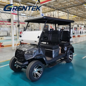 รถกอล์ฟไฟฟ้าลิเธียม GRENTEK รุ่นหรู 4 ที่นั่ง 72V พร้อมมอเตอร์ 5000W ระยะทางวิ่ง 90 กม. ปรับแต่งได้สำหรับการล่าสัตว์และการใช้งานบนถนนที่ไม่เป็นทางหลวง - Product Image 1