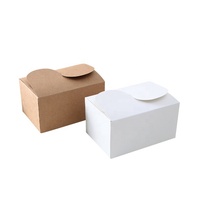 Boîtes à pâtisserie personnalisées en usine, boîtes à lunch en papier kraft brun biodégradable de qualité alimentaire