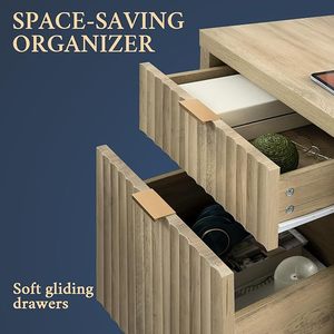 Modern minimalist bedside <b>table</b>, light luxury bedroom storage cabinet, simple household <b>small</b> shelf, bedside <b>table</b> - Product Image 2