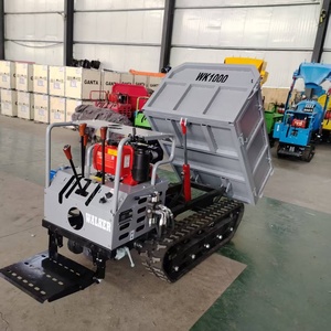 Garden 0.8 Ton 1.0 1.2ton Mining Mini <b>Dumper</b> <b>Tracked</b> Dump Truck - Product Image 2
