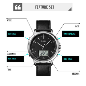 <span class=keywords><strong>Montre</strong></span> numérique pour <span class=keywords><strong>homme</strong></span> 2020, marque haut de gamme SKMEI 1652, chronographe, alarme, affichage de la date LED, montres pour <span class=keywords><strong>homme</strong></span> - Product Image 4