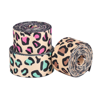 Sangles de sac à sangle à motif d'impression léopard Nouveaux accessoires de vêtement personnalisés multicolores écologiques durables 1000 mètres