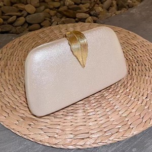 Leaf Shape Velvet Evening Bag Rhinestone Women's Bag Cheongsam Bag Socialite <b>Clutch</b> Velvet Crossbody Party Bag - Product Image 4