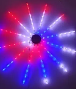 2023 hot selling IP67 waterproof fireworks string Lights 216 LEDs beautiful RGBIC LED light strip