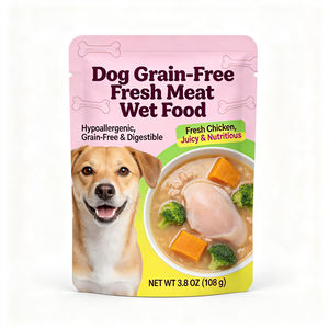 Sachet Doypack en aluminium haute barrière stérilisable en autoclave <span class=keywords><strong>pour</strong></span> aliments humides <span class=keywords><strong>pour</strong></span> chats et chiens - Product Image 3