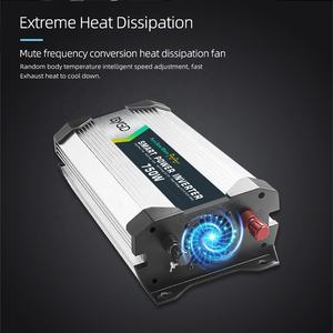 Nieuwe 750W Hoog Vermogen 12 Volt Naar 110V 220 Volt Pure Sinus Omvormer Outdoor Power Lifepo4 Accu Omvormer Voor Kamperen Thuis - Product Image 5