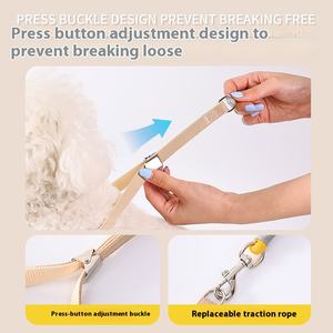 369 Nuevo Modelo JW-1105 Correa <span class=keywords><strong>de</strong></span> Pecho y Espalda Acolchada <span class=keywords><strong>de</strong></span> Poliéster para Mascotas, Correa Transpirable para Perros <span class=keywords><strong>de</strong></span> Razas Pequeñas - Product Image 2