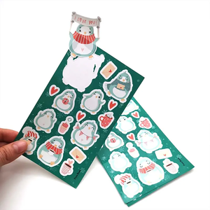 Stampa personalizzata colore vinile Cartoon Planner cancelleria per il taglio di adesivi <span class=keywords><strong>A4</strong></span> A5 a 6 dimensioni Kiss taglio adesivi lenzuolo - Product Image 3