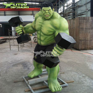 Estatua de personaje de <span class=keywords><strong>película</strong></span> clásica de fibra de vidrio para Parque de Atracciones - Product Image 5