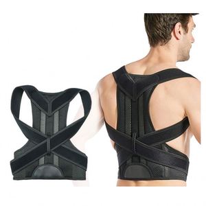 Breathable Adjustable Lightweight <b>Back</b> <b>Brace</b> Posture Correction <b>Back</b> Support Belt Straightener Shoulder Posture Corrector - Product Image 4