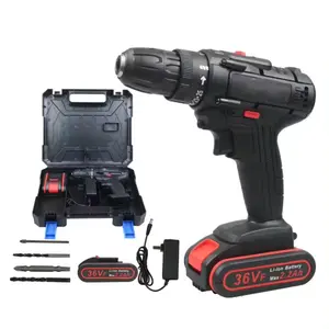 Electric Cordless Drill Set Household Screwdriver Cordless Drill Tools Impact Power Drills Power Tool Set