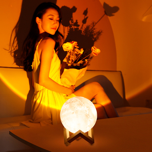 Lampe de projection LED LOGO personnalisé OEM Smart Home avec effet arc-en-ciel pour cadeau - Product Image 5