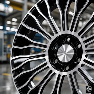 Nouvelles jantes de remplacement directes Mercedes - Jantes complètes personnalisées OEM approuvées DOT 5x112mm ET35 36 39 <span class=keywords><strong>43</strong></span> en alliage forgé noir usiné - Product Image 5