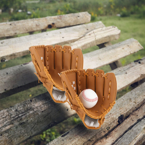 Gants de baseball légers en cuir PU de couleur personnalisée BSP pour droitiers - Product Image 2