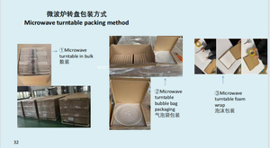 Four à <span class=keywords><strong>micro</strong></span>-<span class=keywords><strong>ondes</strong></span> <span class=keywords><strong>plateau</strong></span> <span class=keywords><strong>tournant</strong></span> en verre 10.5 pouces 270mm630g circulaire <span class=keywords><strong>universel</strong></span> résistant à la chaleur plaque de verre de remplacement - Product Image 6